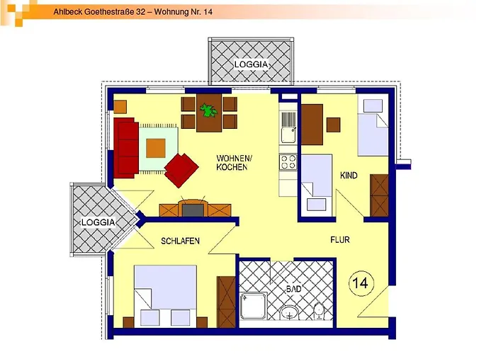 Appartementhaus Linquenda 14 * Heringsdorf (Usedom)